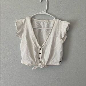 Nautica White Crop Top
